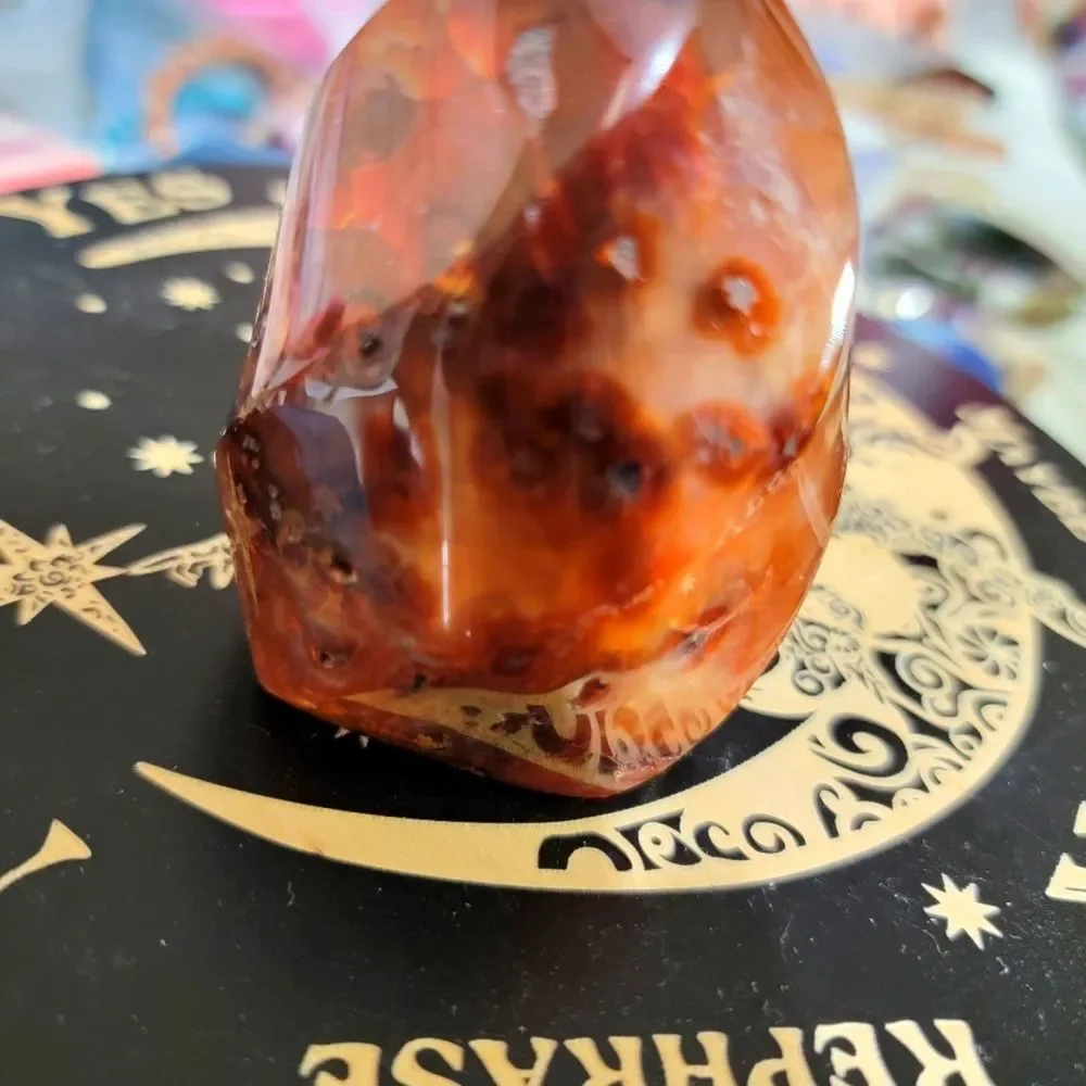 Carnelian freeform Crystal